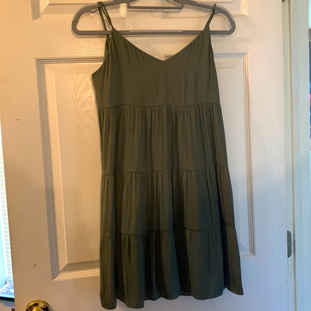 Mini green dress naked zebra